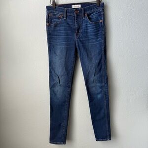Madewell 9” High Riser Skinny Skinny Jeans-Paloma Wash Blue Women’s Size 27
